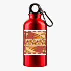 Металлическая бутылка 400 мл UV-DTF