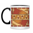 Кружка двухцветная