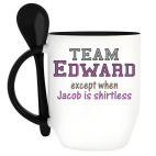 Кружка с ложкой