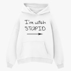 Толстовка худи оверсайз