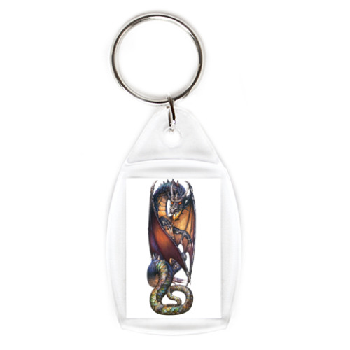 Брелок с принтом Дракон