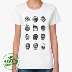 Женская футболка органик