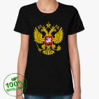Женская футболка органик