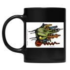 Кружка цветная UV-DTF