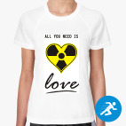 Женская спортивная футболка