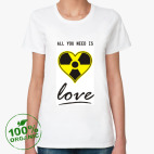 Женская футболка органик