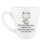 Кружка латте (360 мл) Песня Шелдона Soft kitty