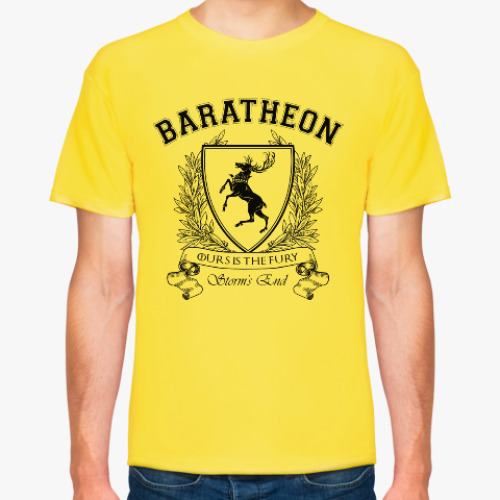 Футболка с принтом House Baratheon