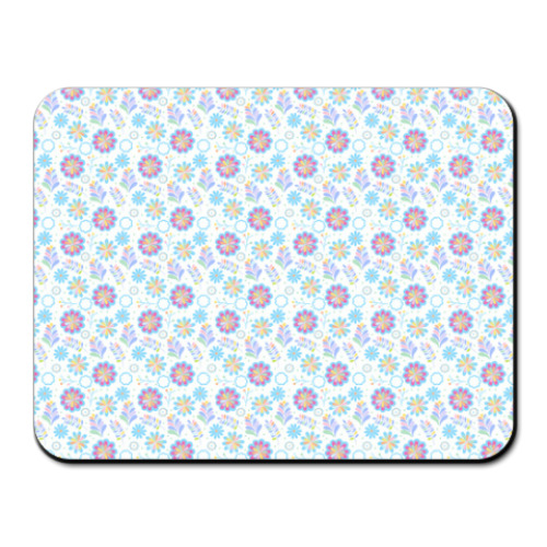 Коврик для мыши с принтом Цветочки