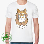 Мужская футболка органик