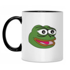 Кружка двухцветная