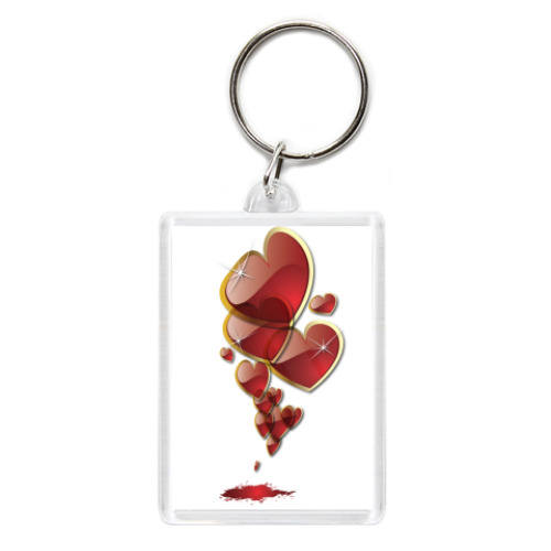 Брелок с принтом Навсегда в твоих руках