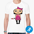 Мужская спортивная футболка