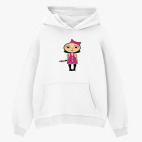 Толстовка худи оверсайз