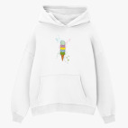 Толстовка худи оверсайз