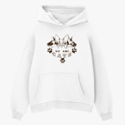 Толстовка худи оверсайз