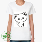 Женская футболка органик