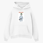 Толстовка худи оверсайз