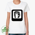 Женская футболка органик