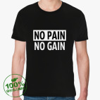 Мужская футболка органик