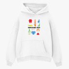 Толстовка худи оверсайз