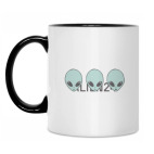 Кружка двухцветная