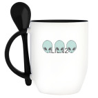 Кружка с ложкой