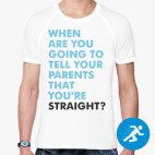 Мужская спортивная футболка