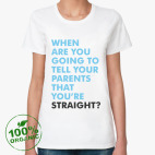 Женская футболка органик