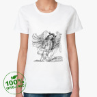 Женская футболка органик