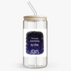 Банка с бамбуковой крышкой