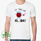 Мужская футболка органик