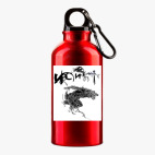 Металлическая бутылка 400 мл UV-DTF