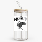 Банка с бамбуковой крышкой