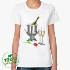 Женская футболка органик