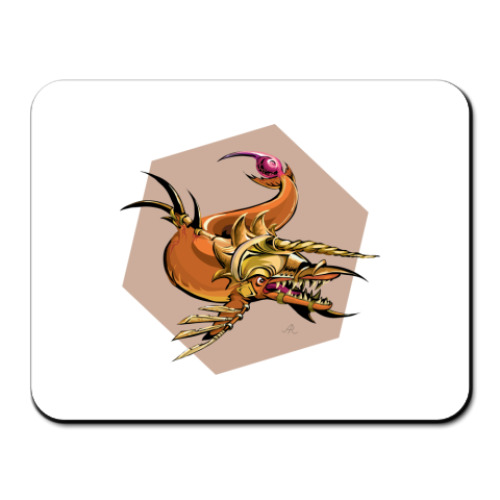 Коврик для мыши с принтом  ChaosDolphin