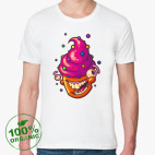 Мужская футболка органик