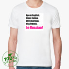 Мужская футболка органик