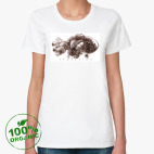 Женская футболка органик