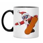 Кружка двухцветная