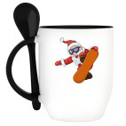 Кружка с ложкой