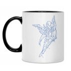 Кружка двухцветная