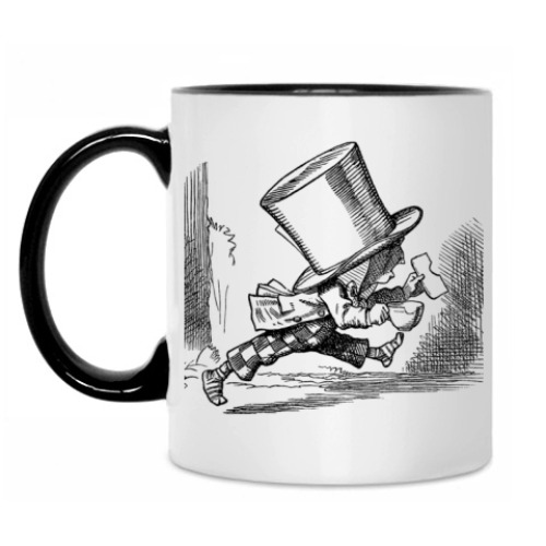 Кружка с принтом Шляпник