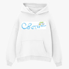 Толстовка худи оверсайз