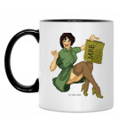 Кружка двухцветная