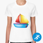 Женская спортивная футболка