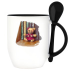 Кружка с ложкой