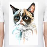 Грустный кот