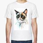 Грустный кот