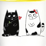 кот и кошка